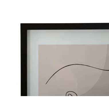 DRUK Z RAMKĄ FACE -C- 35X2X47 cm